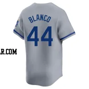 Dairon Blanco Men's Kansas City Royals Gray Limited Away Jersey