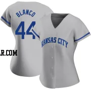 Dairon Blanco Women's Kansas City Royals Gray Authentic 2022 Road Jersey