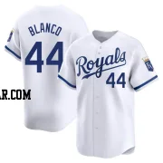 Dairon Blanco Youth Kansas City Royals White Limited Home Jersey