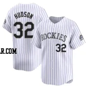 Dakota Hudson Men's Colorado Rockies White Limited Home Jersey