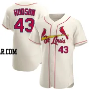 Dakota Hudson Men's St. Louis Cardinals Cream Authentic Alternate Jersey