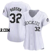 Dakota Hudson Women's Colorado Rockies White Limited Home Jersey