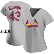 Dakota Hudson Women's St. Louis Cardinals Gray Replica Road Jersey