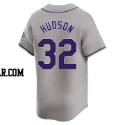 Dakota Hudson Youth Colorado Rockies Gray Limited Road Jersey