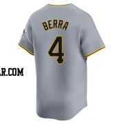 Dale Berra Youth Pittsburgh Pirates Gray Limited Away Jersey