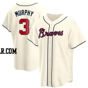 Dale Murphy Men's Atlanta Braves Cream Replica Alternate Jersey