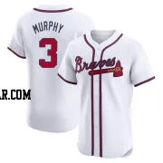 Dale Murphy Men's Atlanta Braves White Elite Home Jersey