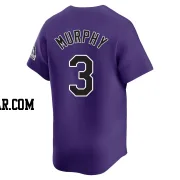 Dale Murphy Men's Colorado Rockies Purple Limited Alternate Jersey