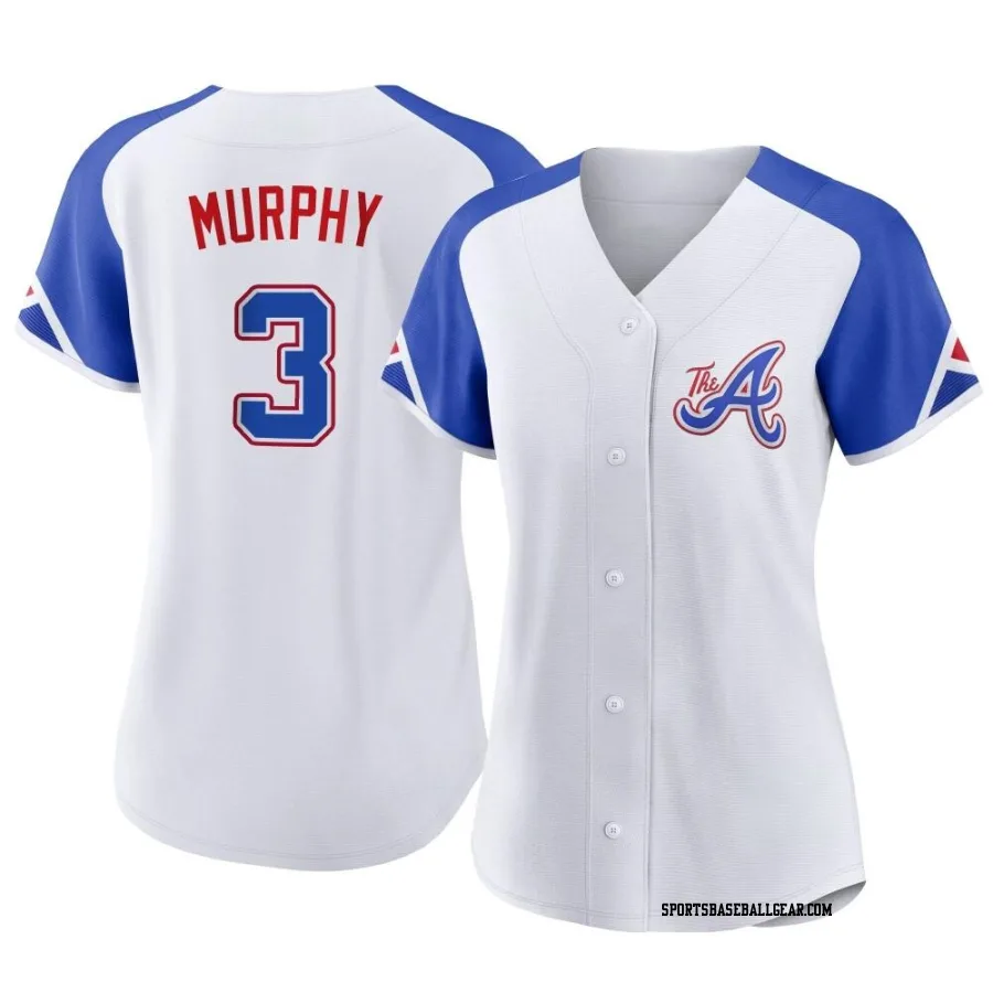 Dale Murphy Women's Atlanta Braves White Authentic 2023 City Connect Jersey