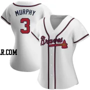 Dale Murphy Women's Atlanta Braves White Authentic Home Jersey