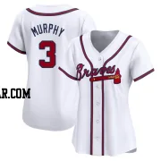 Dale Murphy Women's Atlanta Braves White Limited Home Jersey