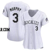 Dale Murphy Women's Colorado Rockies White Limited Home Jersey