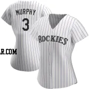 Dale Murphy Women's Colorado Rockies White Replica Home Jersey