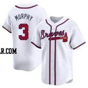 Dale Murphy Youth Atlanta Braves White Limited Home Jersey