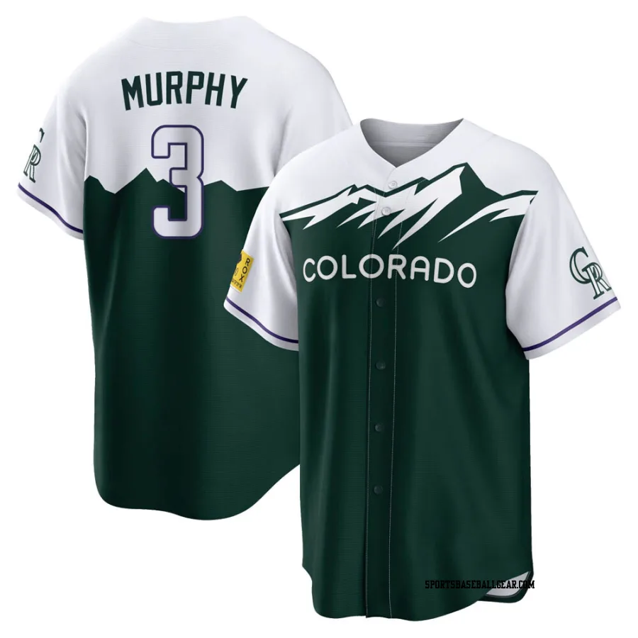 Dale Murphy Youth Colorado Rockies Green Replica 2022 City Connect Jersey