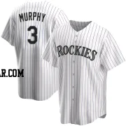 Dale Murphy Youth Colorado Rockies White Replica Home Jersey