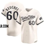 Dallas Keuchel Men's Minnesota Twins Cream Limited Alternate Jersey