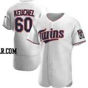 Dallas Keuchel Men's Minnesota Twins White Authentic Home Jersey