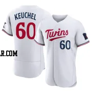 Dallas Keuchel Men's Minnesota Twins White Authentic Home Jersey