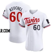 Dallas Keuchel Men's Minnesota Twins White Elite Home Jersey