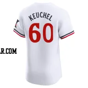 Dallas Keuchel Men's Minnesota Twins White Elite Home Jersey