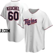 Dallas Keuchel Men's Minnesota Twins White Replica Home Jersey