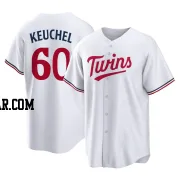 Dallas Keuchel Men's Minnesota Twins White Replica Home Jersey