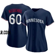 Dallas Keuchel Women's Minnesota Twins Navy Authentic Alternate Jersey