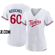 Dallas Keuchel Women's Minnesota Twins White Authentic Home Jersey