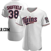 Dalton Shuffield Men's Minnesota Twins White Authentic Home Jersey