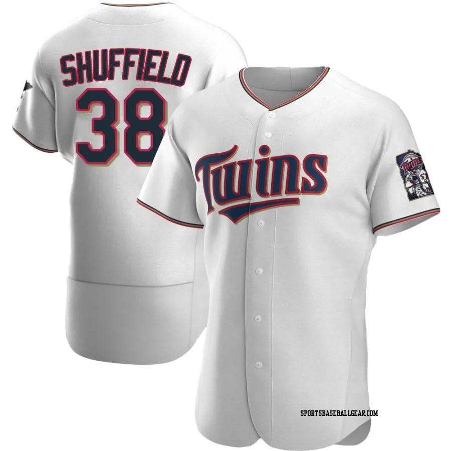 Dalton Shuffield Men's Minnesota Twins White Authentic Home Jersey