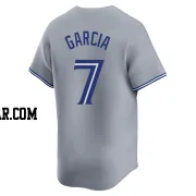 Damaso Garcia Men's Toronto Blue Jays Gray Limited Away Jersey