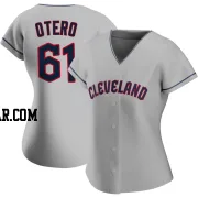 Dan Otero Women's Cleveland Guardians Gray Authentic Road Jersey