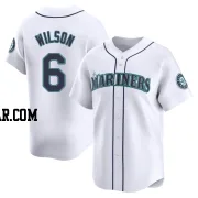 Dan Wilson Men's Seattle Mariners White Limited Home Jersey