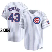 Dan Winkler Men's Chicago Cubs White Limited Home Jersey