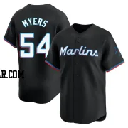 Dane Myers Men's Miami Marlins Black Limited Alternate Jersey