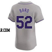 Daniel Bard Men's Colorado Rockies Gray Elite Road Jersey