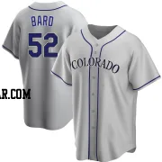 Daniel Bard Men's Colorado Rockies Gray Replica Road Jersey