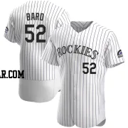 Daniel Bard Men's Colorado Rockies White Authentic Home Jersey