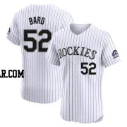 Daniel Bard Men's Colorado Rockies White Elite Home Jersey