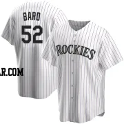 Daniel Bard Men's Colorado Rockies White Replica Home Jersey