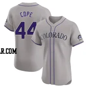 Daniel Cope Men's Colorado Rockies Gray Elite Road Jersey