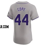 Daniel Cope Men's Colorado Rockies Gray Elite Road Jersey