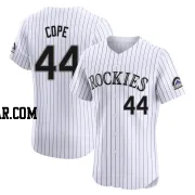 Daniel Cope Men's Colorado Rockies White Elite Home Jersey