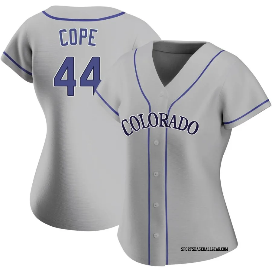 Daniel Cope Women's Colorado Rockies Gray Replica Road Jersey