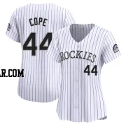 Daniel Cope Women's Colorado Rockies White Limited Home Jersey