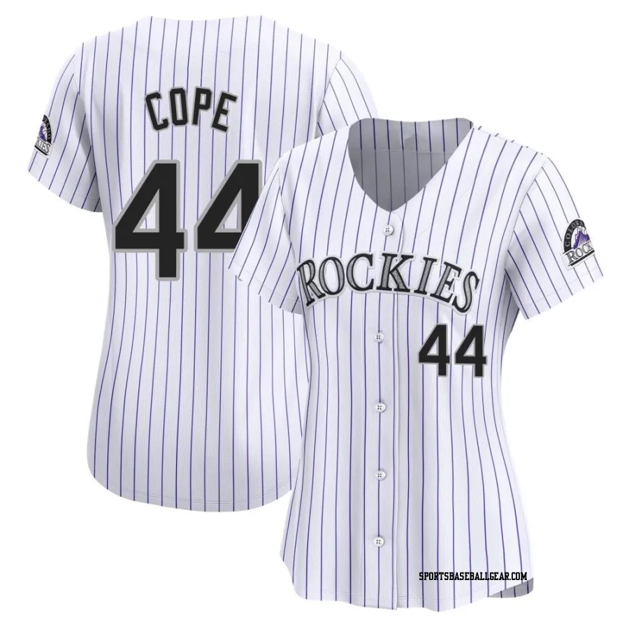 Daniel Cope Women's Colorado Rockies White Limited Home Jersey