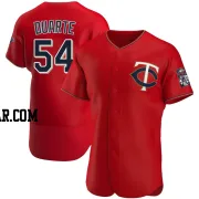 Daniel Duarte Men's Minnesota Twins Red Authentic Alternate Jersey