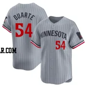 Daniel Duarte Youth Minnesota Twins Gray Limited Road Jersey