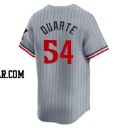 Daniel Duarte Youth Minnesota Twins Gray Limited Road Jersey